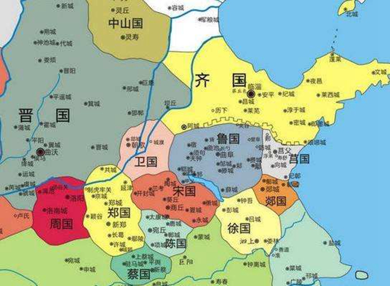 在古代战国七雄时代中,现在的河南,曾经是哪几个国家的领地?