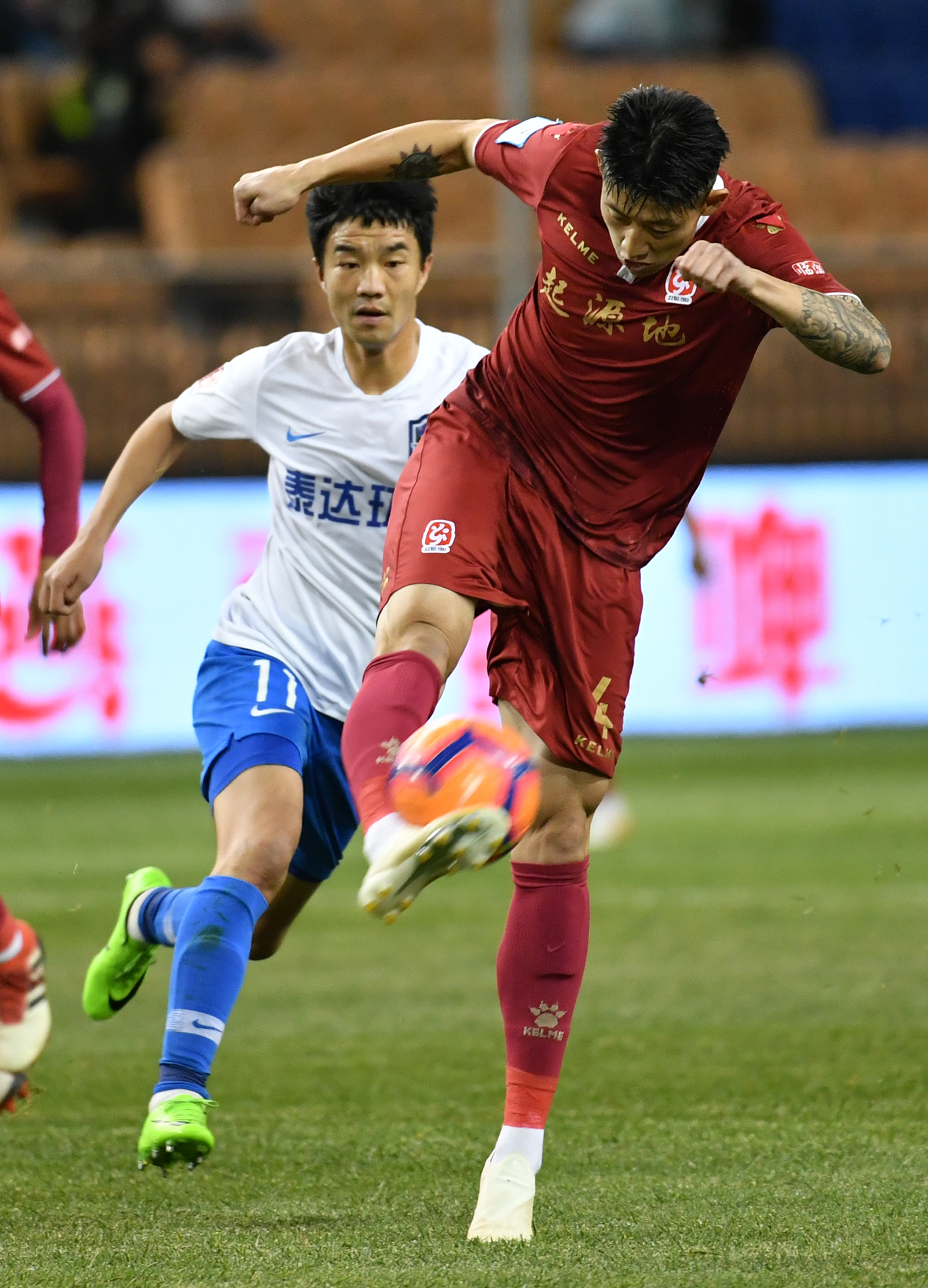 天津,2019年4月30日    (体育)(3)足球——足协杯:天津泰达胜淄博蹴鞠