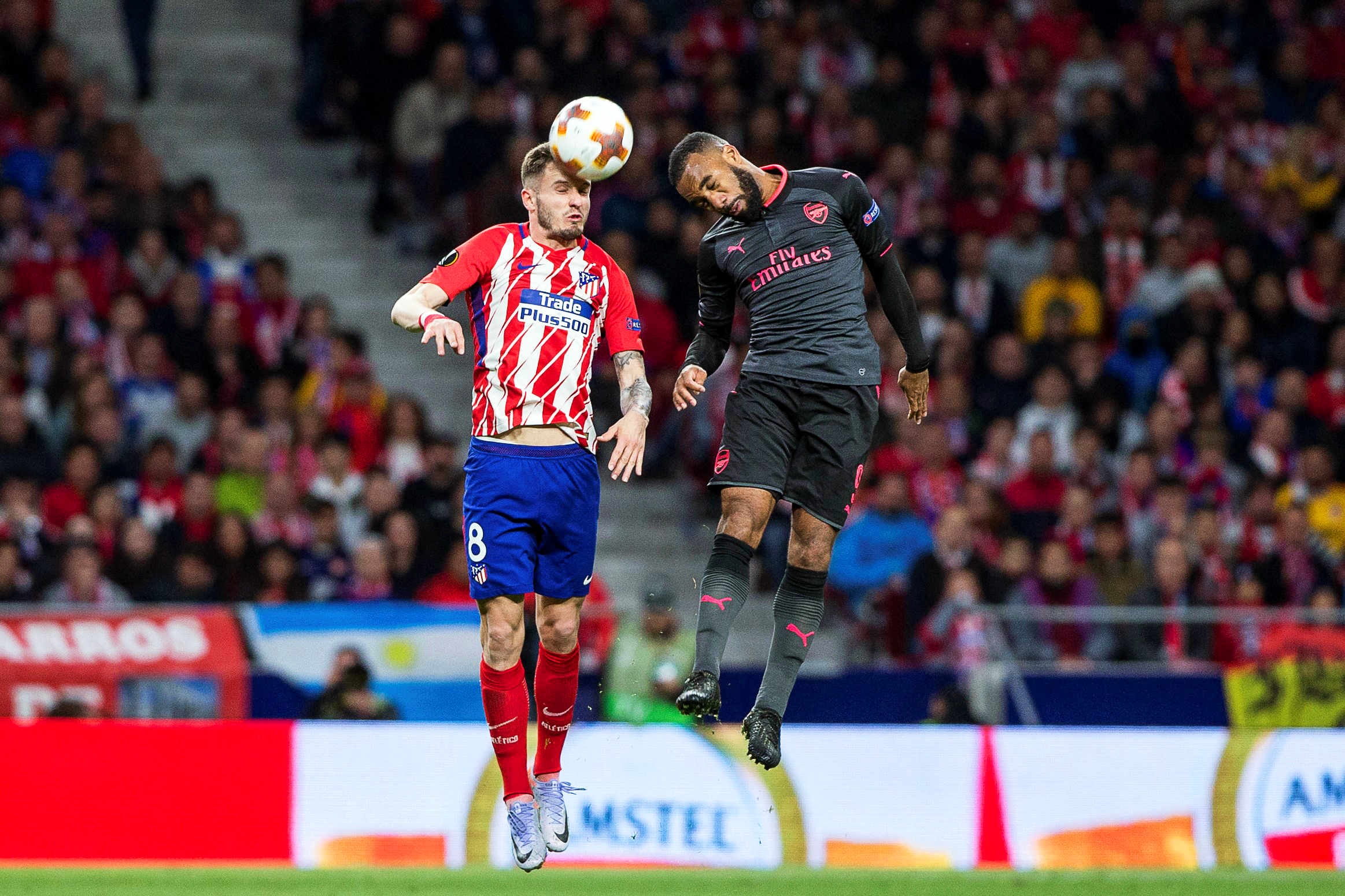 足球——欧罗巴联赛:马竞晋级决赛(15)