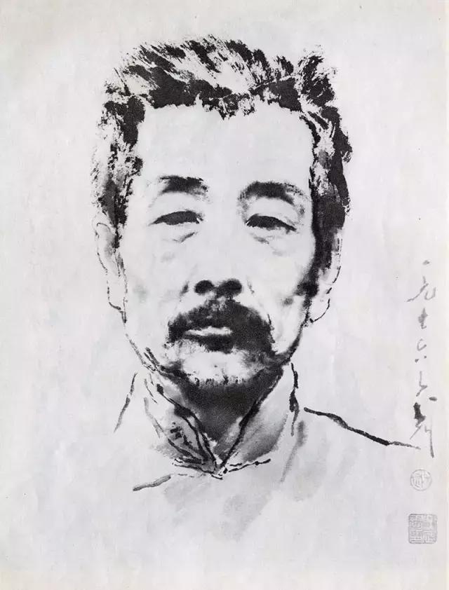 书画名家 王子武的国画人物肖像画