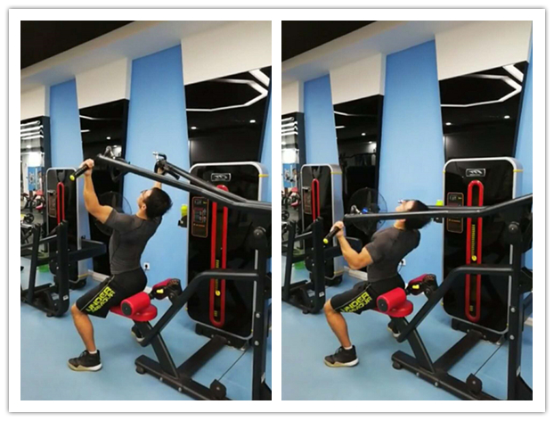 全民健身第184课:反向器械下拉,转换发力角度,深度刺激上背!