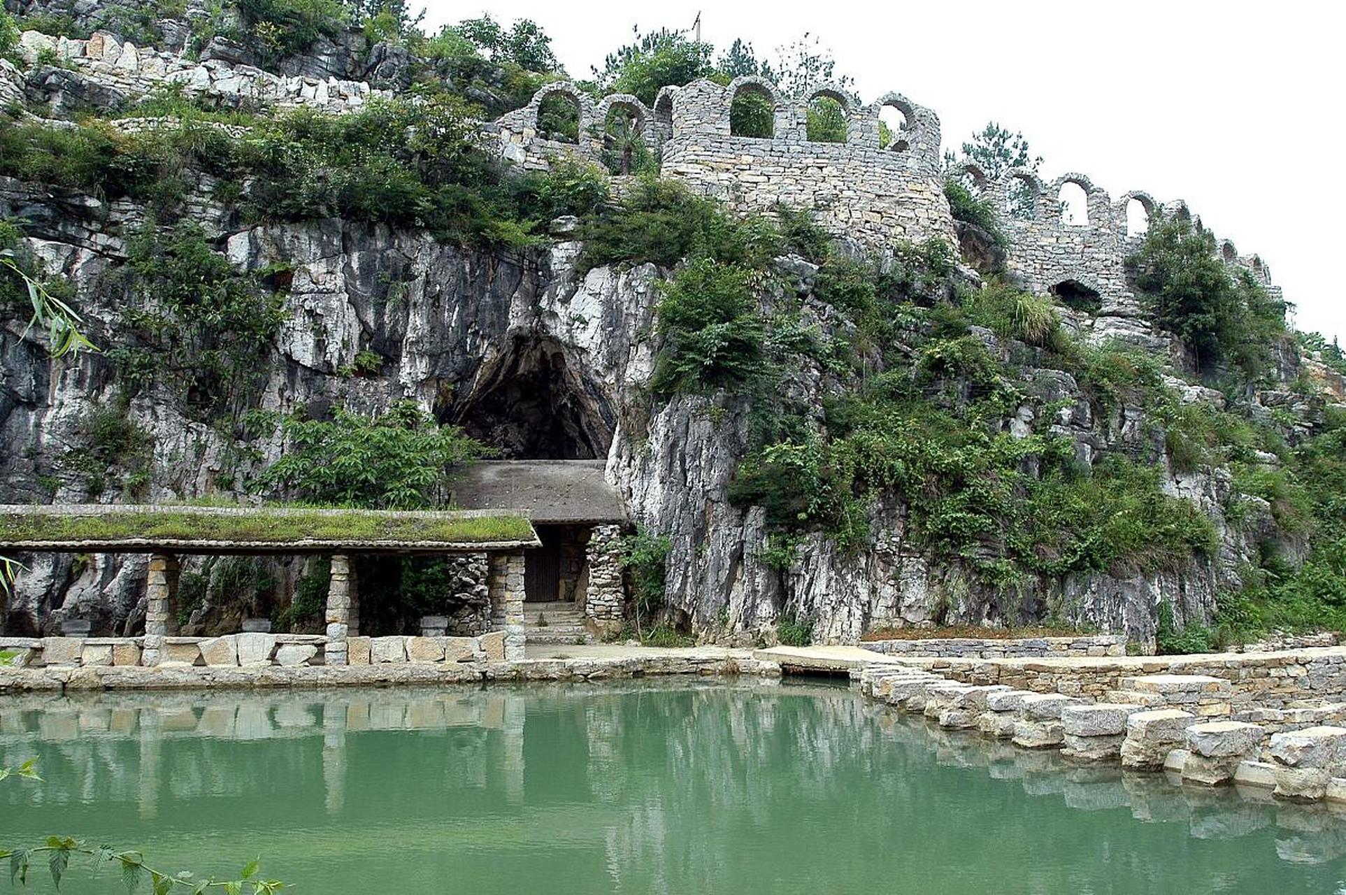 双龙洞风景图片