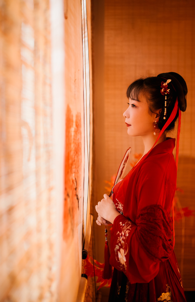 古风人像-梳妆时