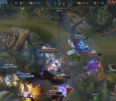 草根战队jdg击败豪门rng!奇妙的团队化学反应