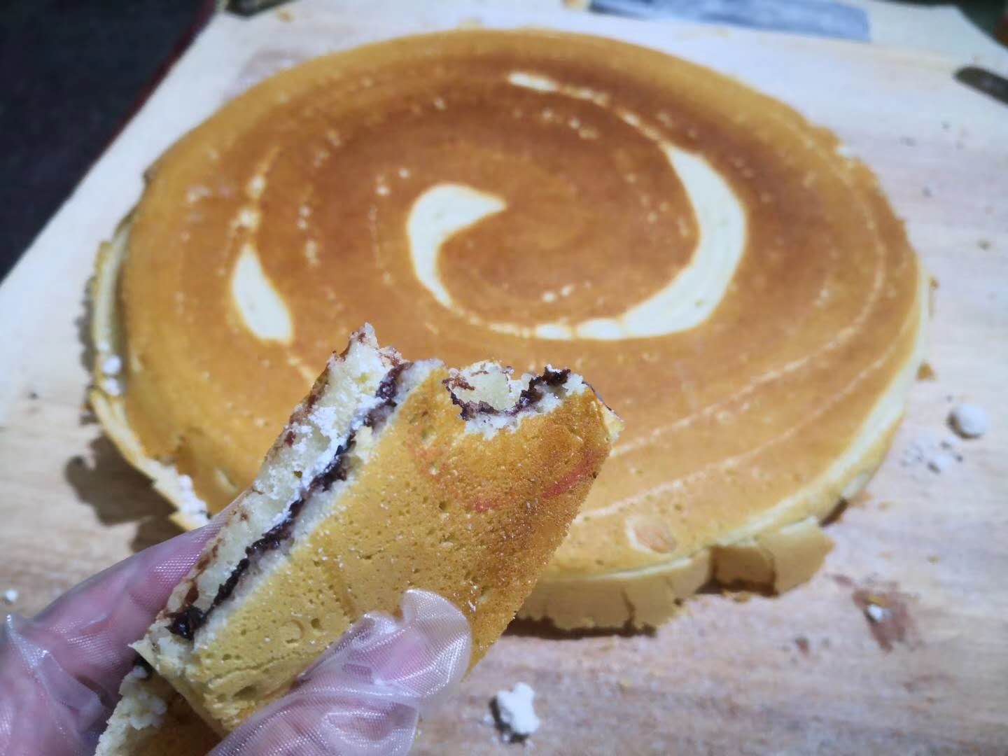 蛋清糕:传说之中下蛋清,不下蛋黄的美食