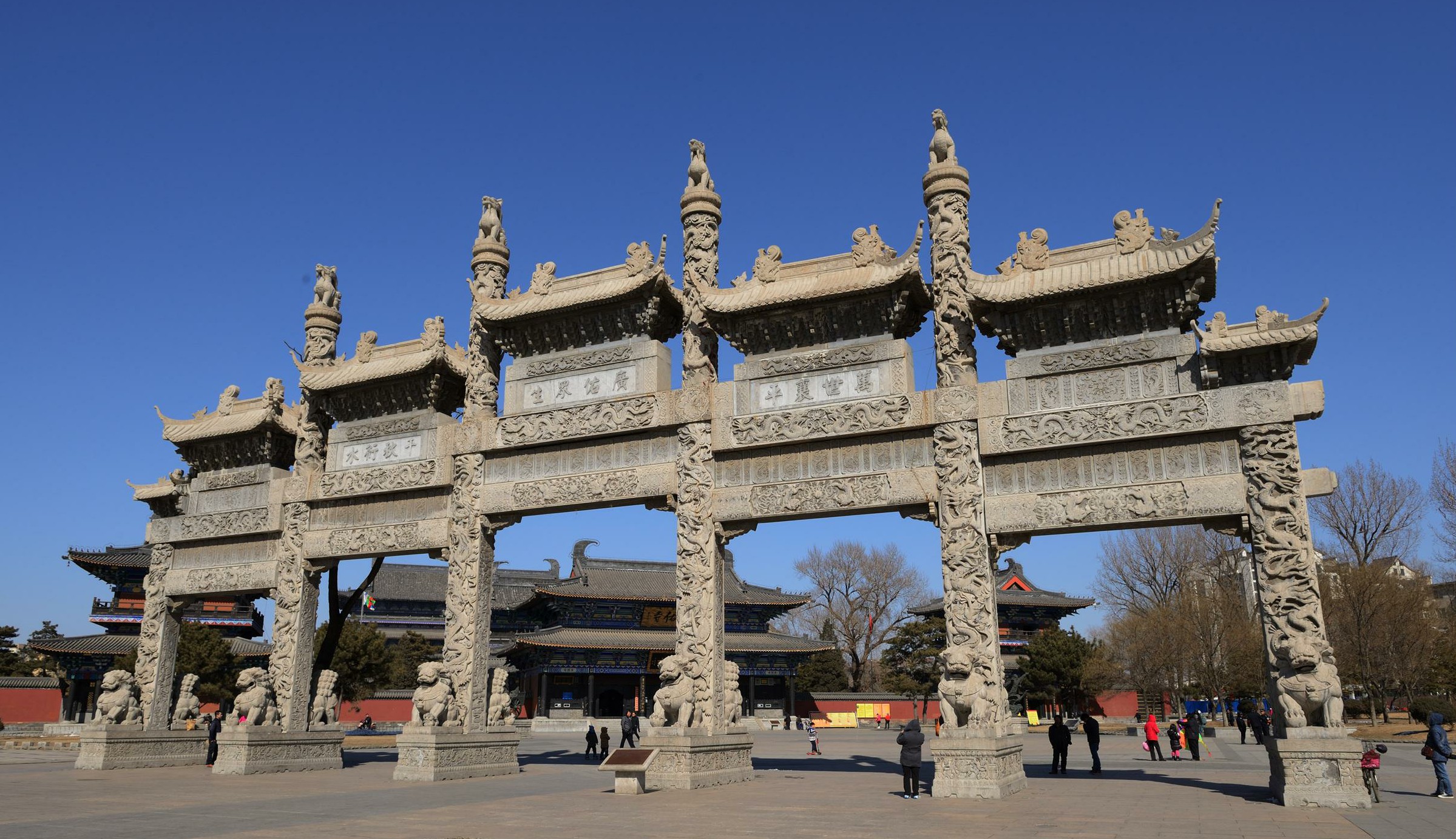 广佑寺罕见真实照片,始建于东汉历史悠久,东北佛教的活动中心