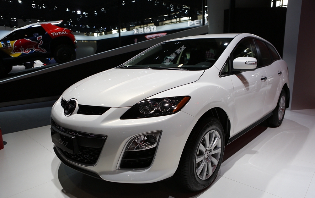 这款一汽马自达cx-7,外形炫酷很漂亮,颜值也非常的在线