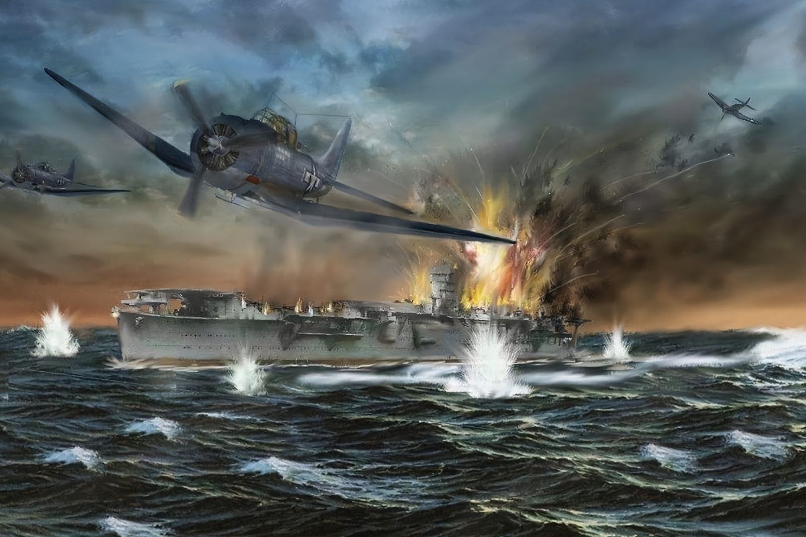 史上最大规模海战,双方投入200万吨舰艇!21艘航母对阵