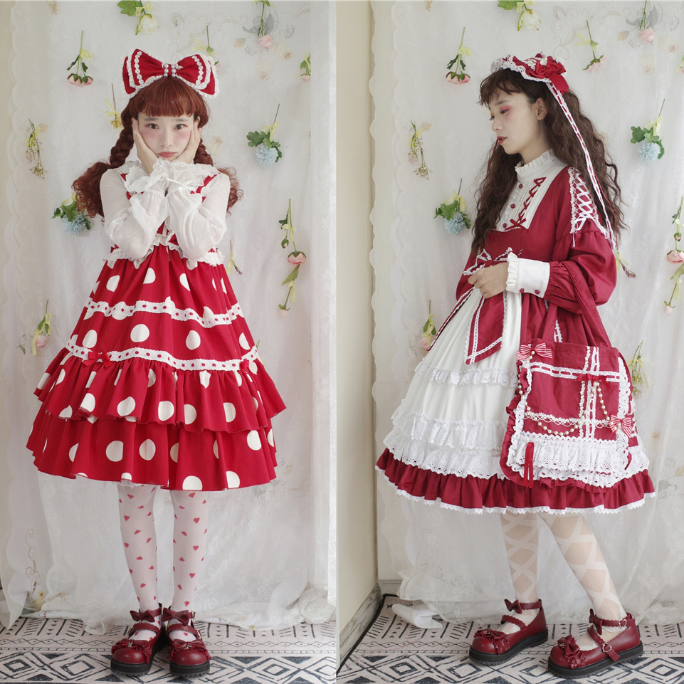 早期洛丽塔长什么样?这些中古小裙子,现在的日牌根本没法比