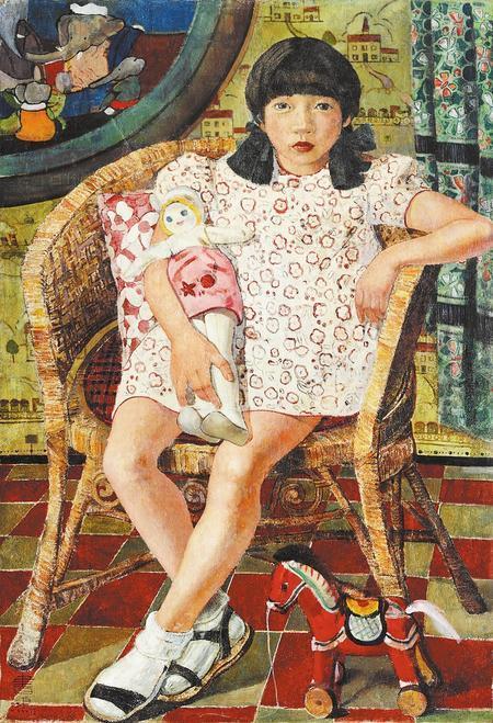 李承仙(1924-2003)是常书鸿先生的学生,也是中国著名的女画家,她和