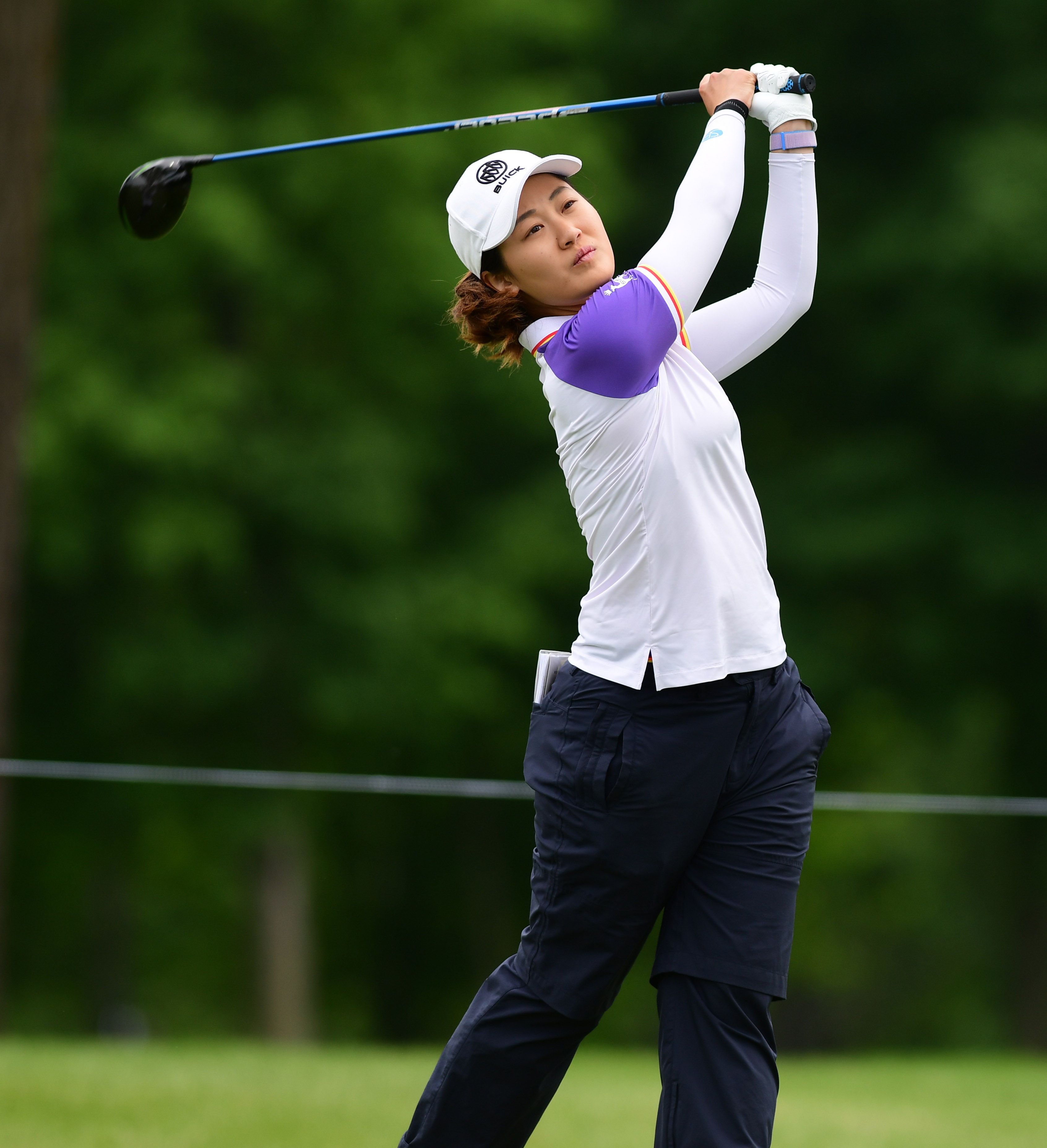 高尔夫球——lpga锦标赛:林希妤暂列第七(1)