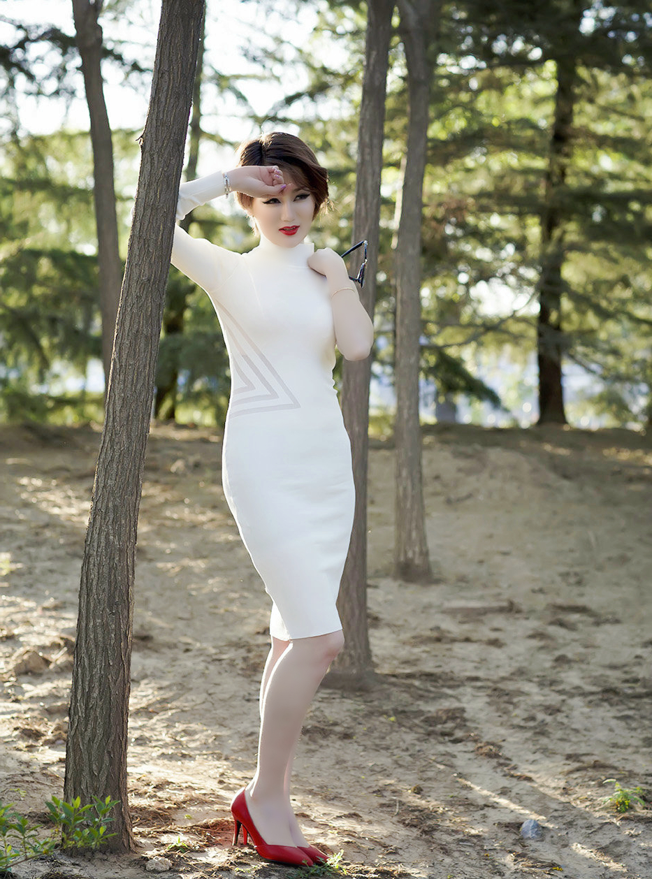 人像摄影(端庄高雅美丽的气质女神)