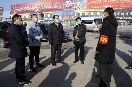 郅晓峰赴卫辉市督导调研疫情防控和企业复工复产工作