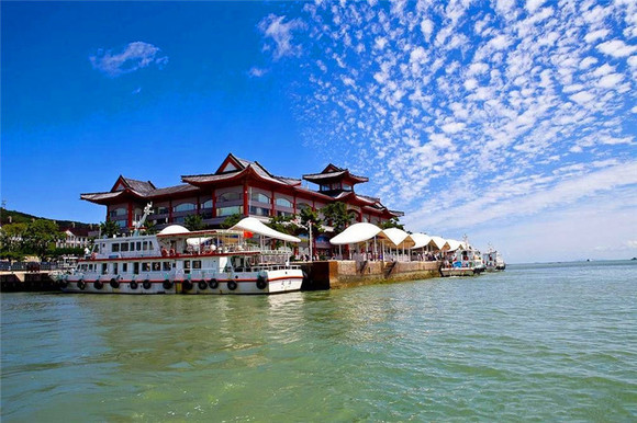 城市5a之旅,威海刘公岛风景区