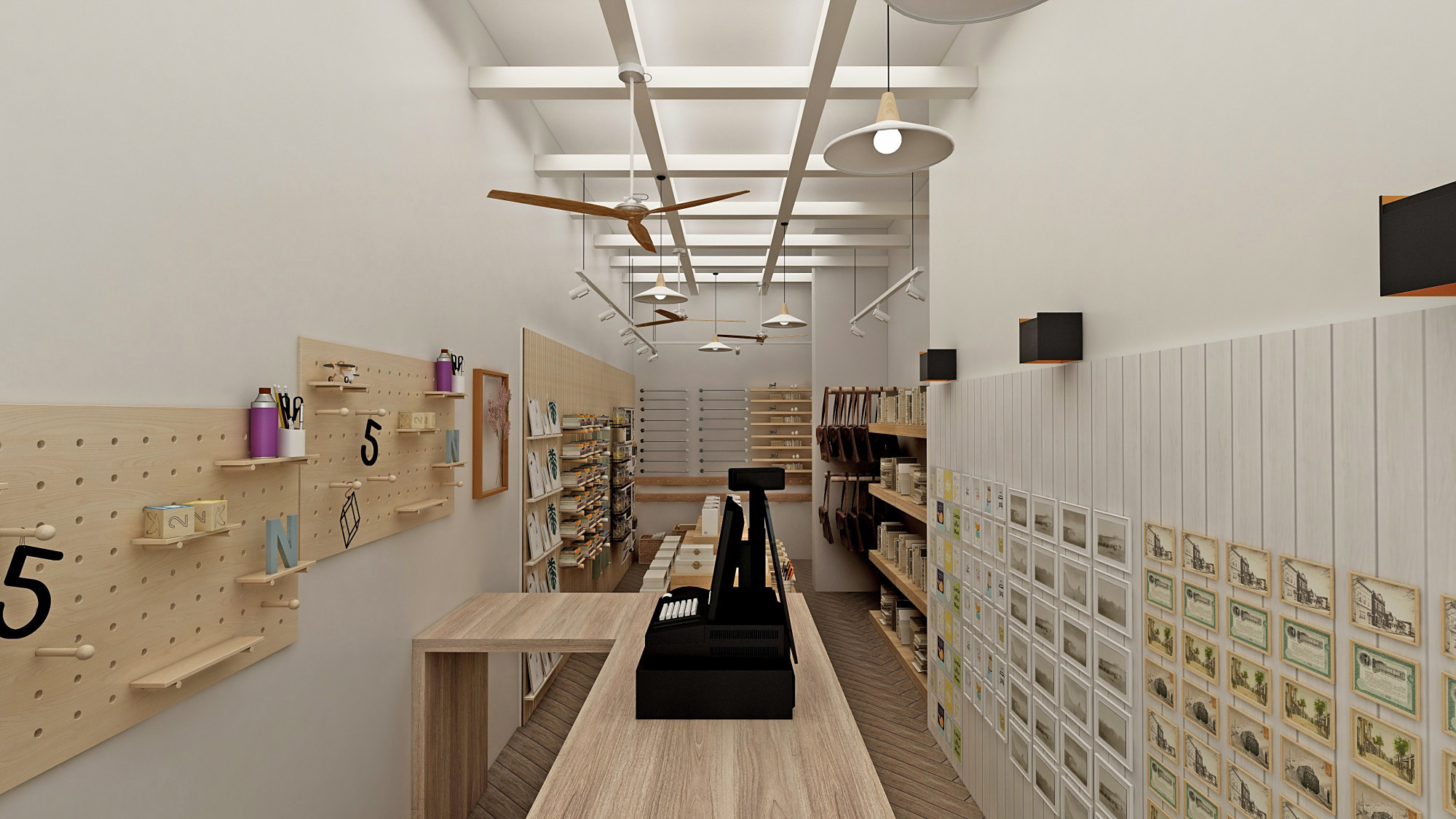 文具店装修案例,和你记忆中的文具店一样吗?