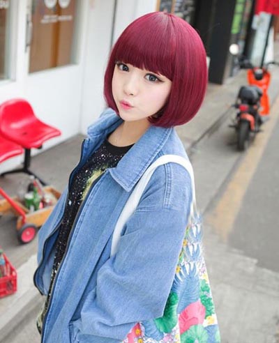 女生非主流个性短发发型图片 收集韩国最热门的俏皮短发