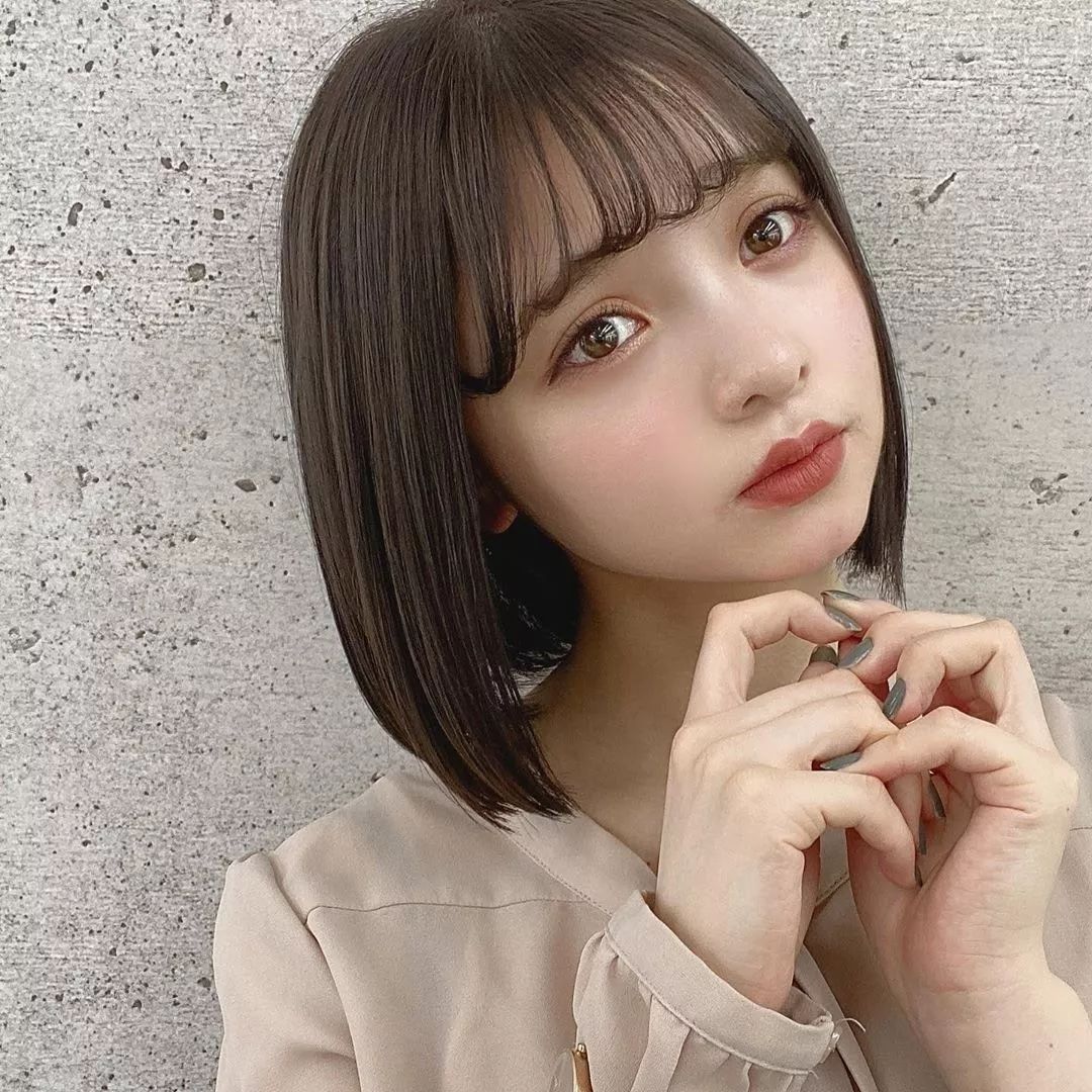 2020年流行5款日系精灵短发,显脸小可爱感,打造立体五官