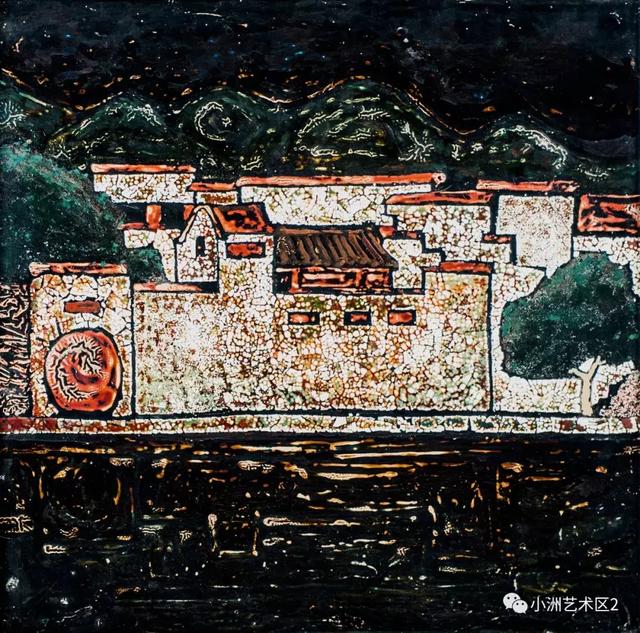 "漆情画艺·小洲第三届漆画艺术展览活动"小尺幅漆画展获奖作品