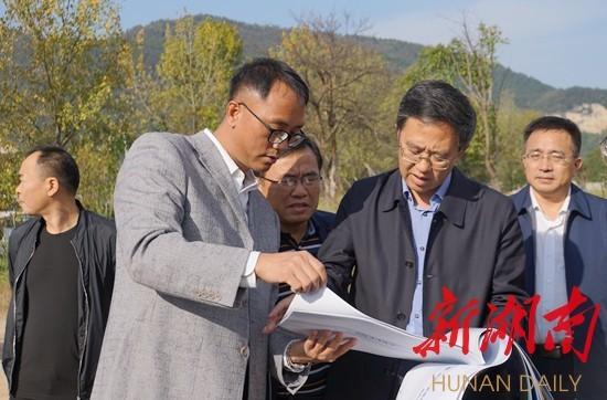 罗智斌调研武陵源区重点项目和安全生产工作