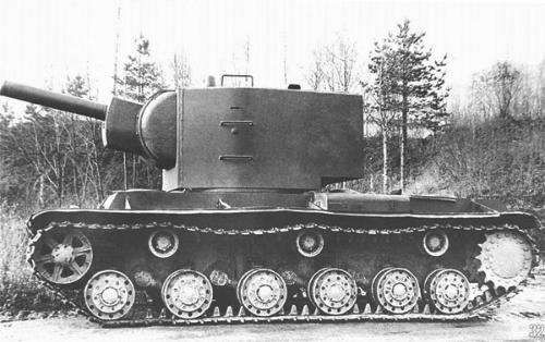 蘇聯kv-2重型坦克,是德國軍隊的一場噩夢