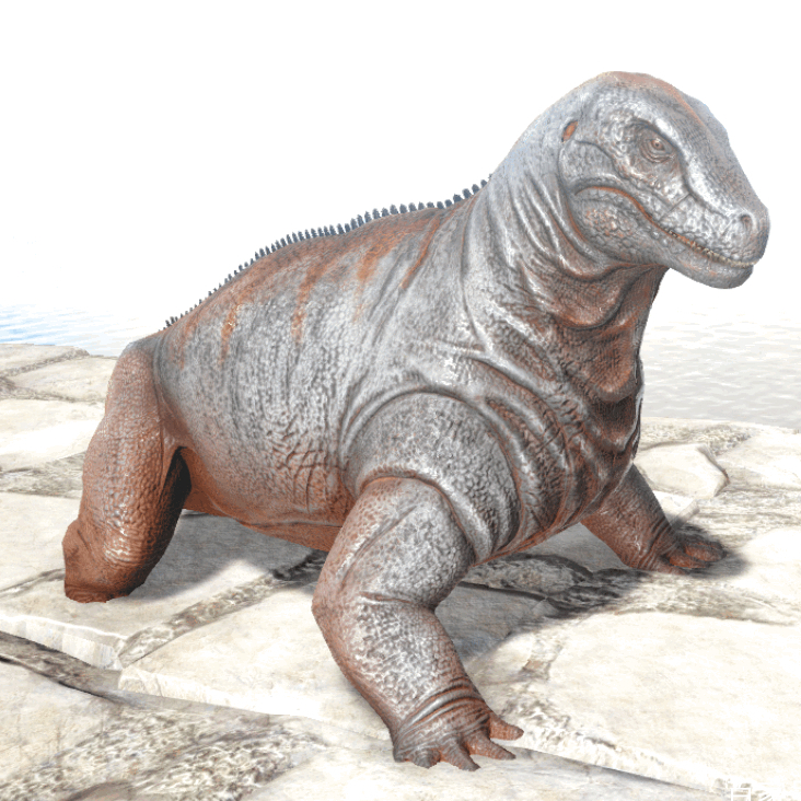 方舟:堪比电锯的镰刀龙,一爪子一棵树,除了矿石什么都能采