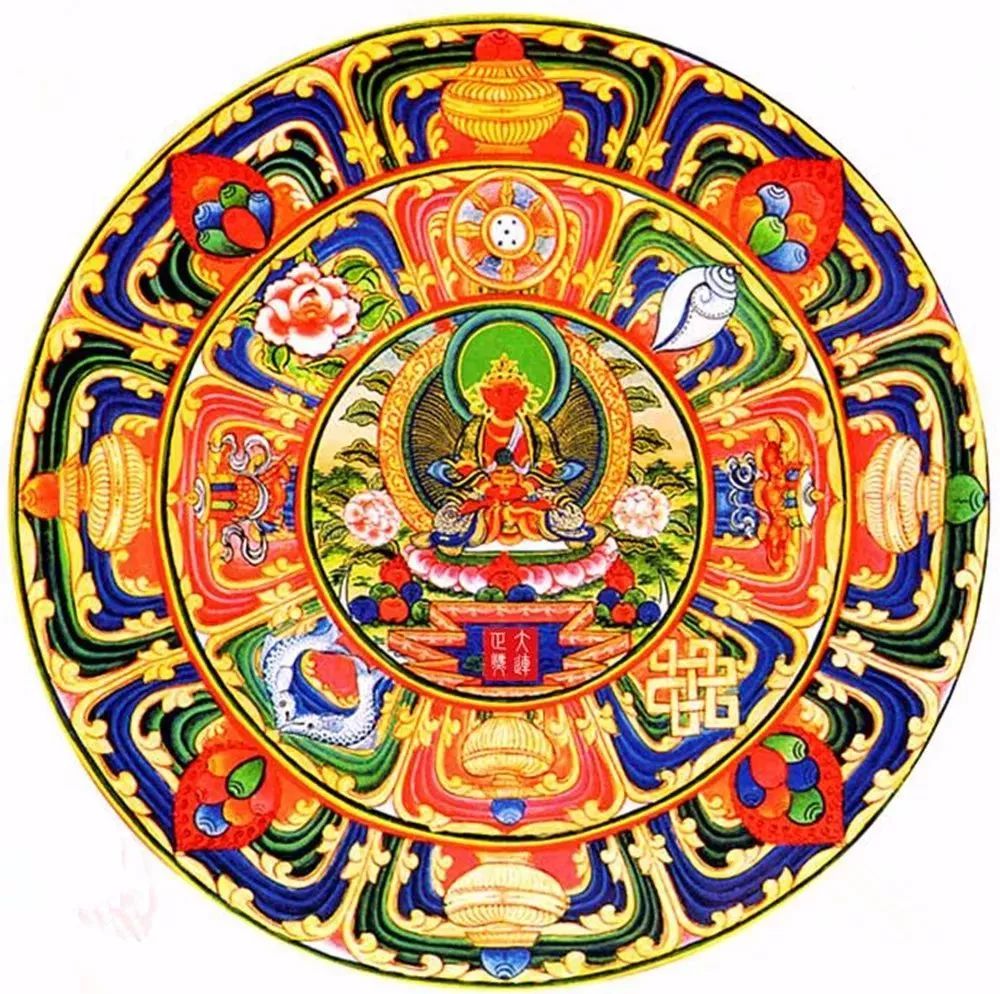 庄严精美的见解脱坛城图