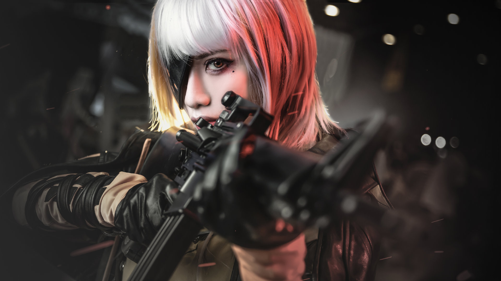 来自三位国人妹子带来的游戏《少女前线》系列cosplay作品欣赏!