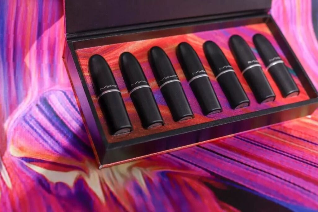 mac限定液体彩妆发布,口红礼盒我都帮你试色好了