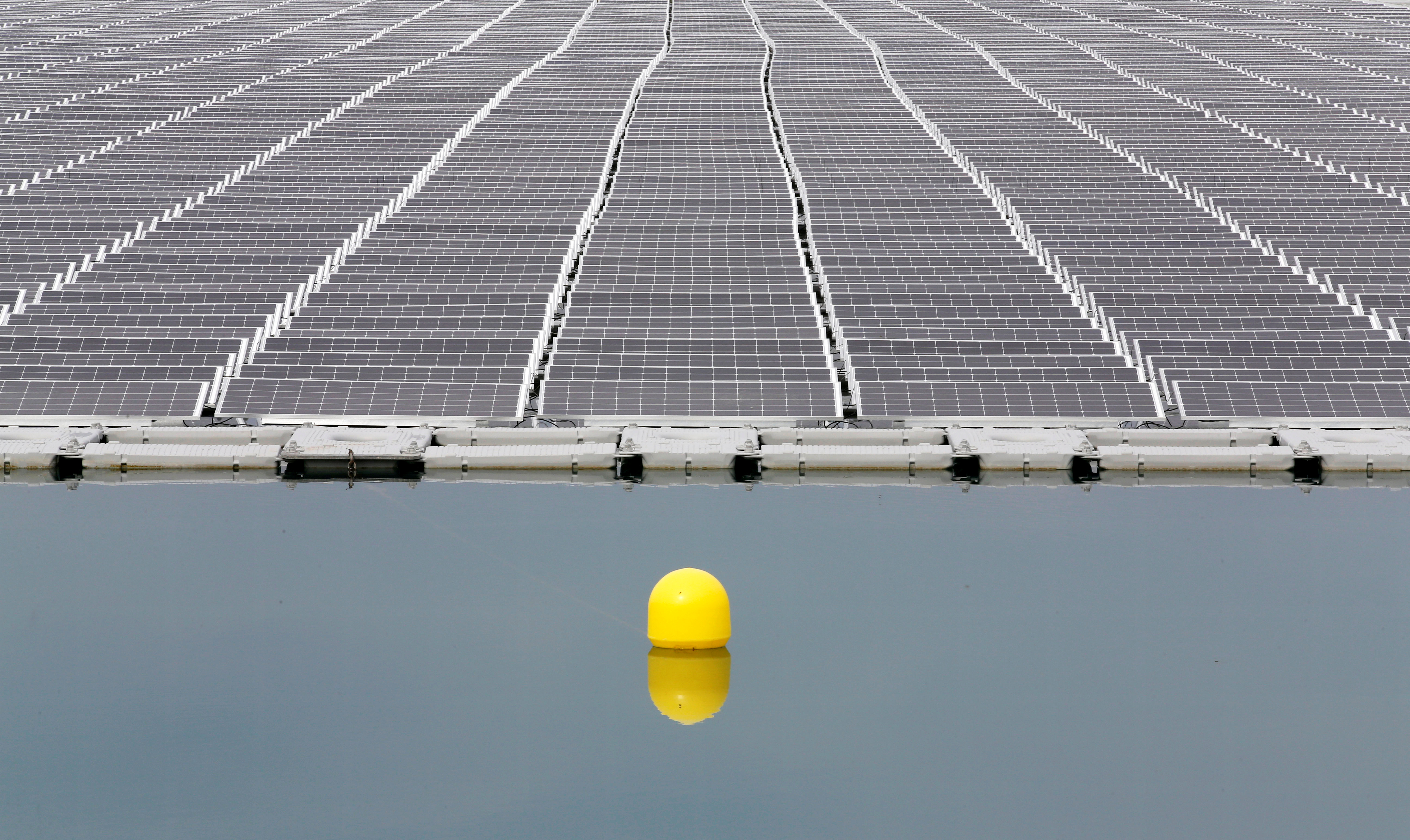 法国启用首个漂浮光伏电站