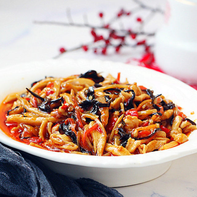 鱼香鸡丝,国民家常菜,下饭神器