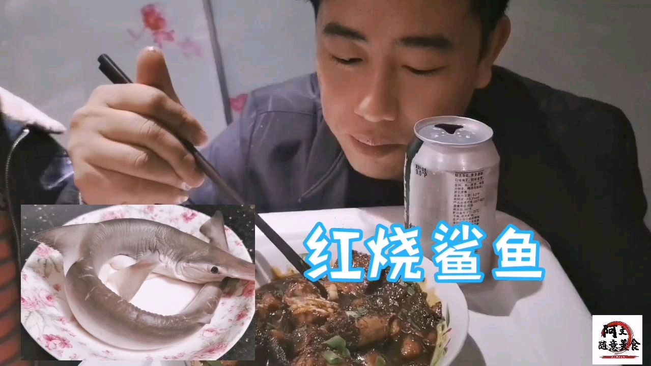 红烧小鲨鱼,肉质鲜嫩,营养美味,几乎无刺,全家爱吃