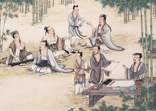 建安七子和竹林七贤是一回事儿吗?