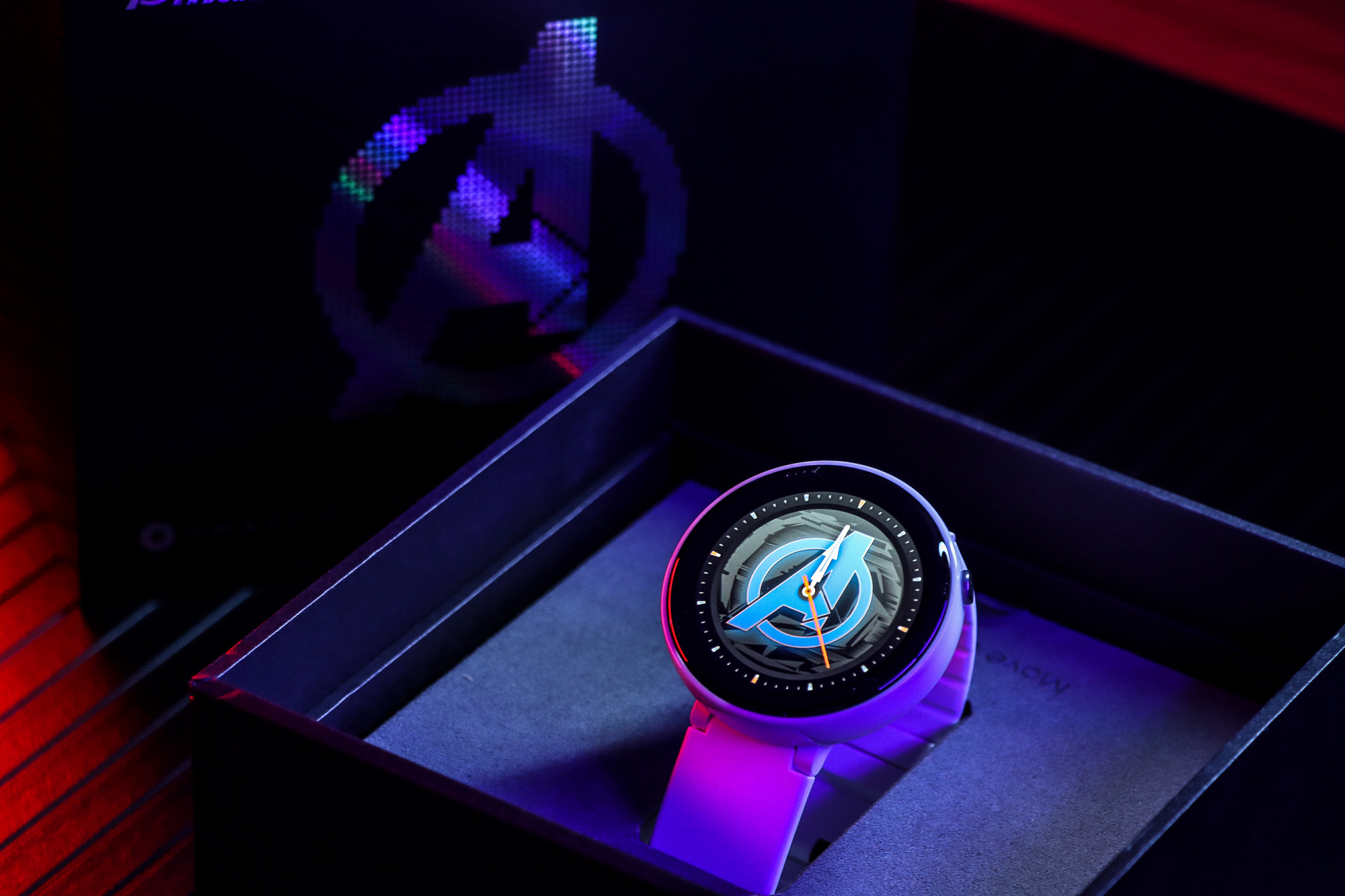 漫威迷首选 华米amazfit智能手表2复仇者联盟限量款图赏