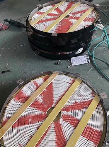 平板电磁加热线圈的制作方法