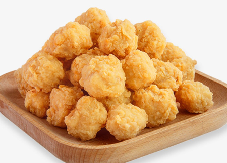 教你在家炸鸡米花,香嫩酥脆,美味营养,一次炸一盘不够孩子吃