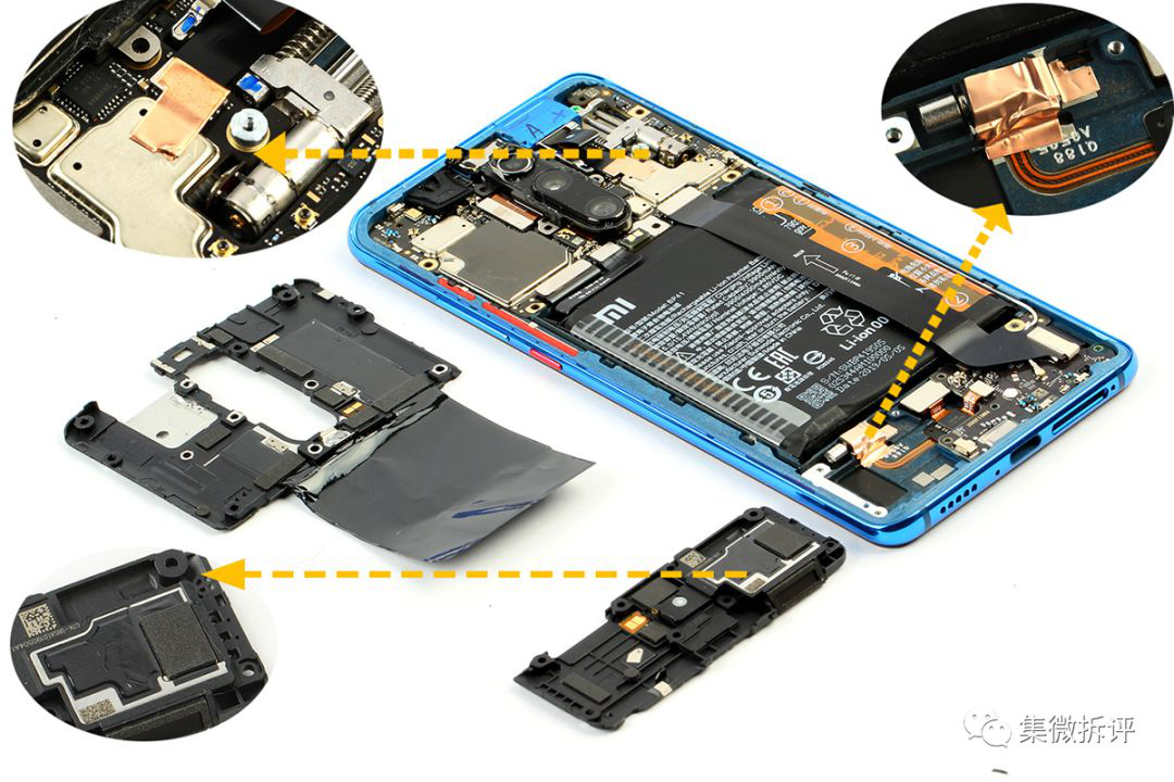 红米k20拆解:千元机如何兼顾升降摄像头和液冷散热?