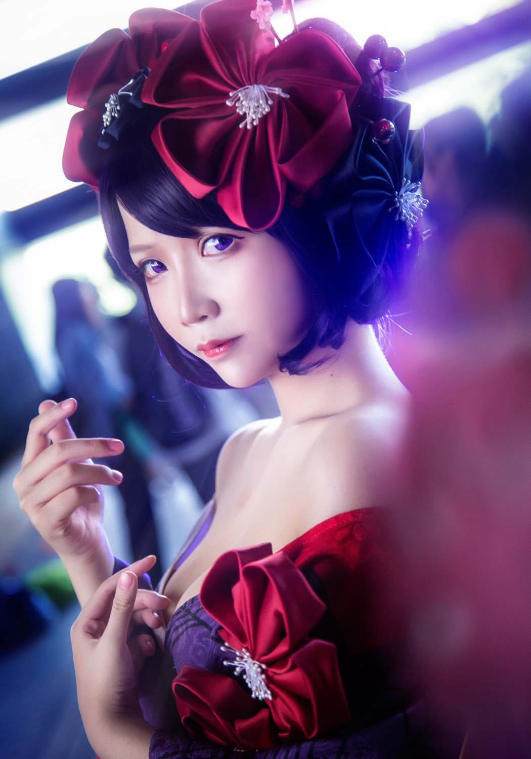 fgo葛饰北斋cos:教主和莫子的神合作