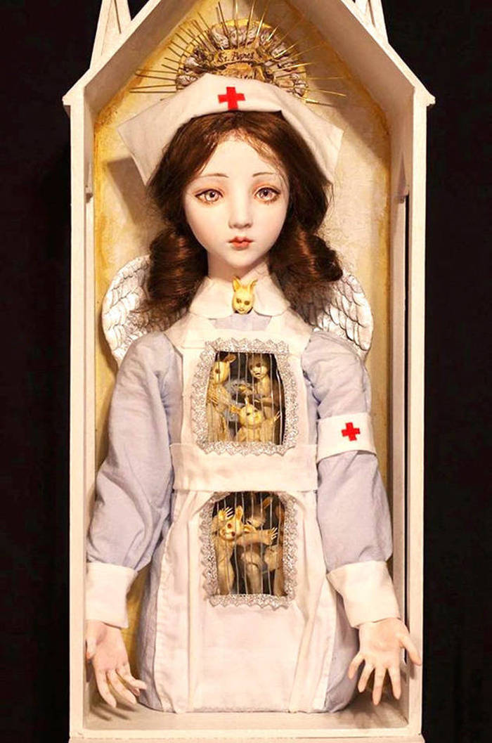 日本布娃娃恐怖图片