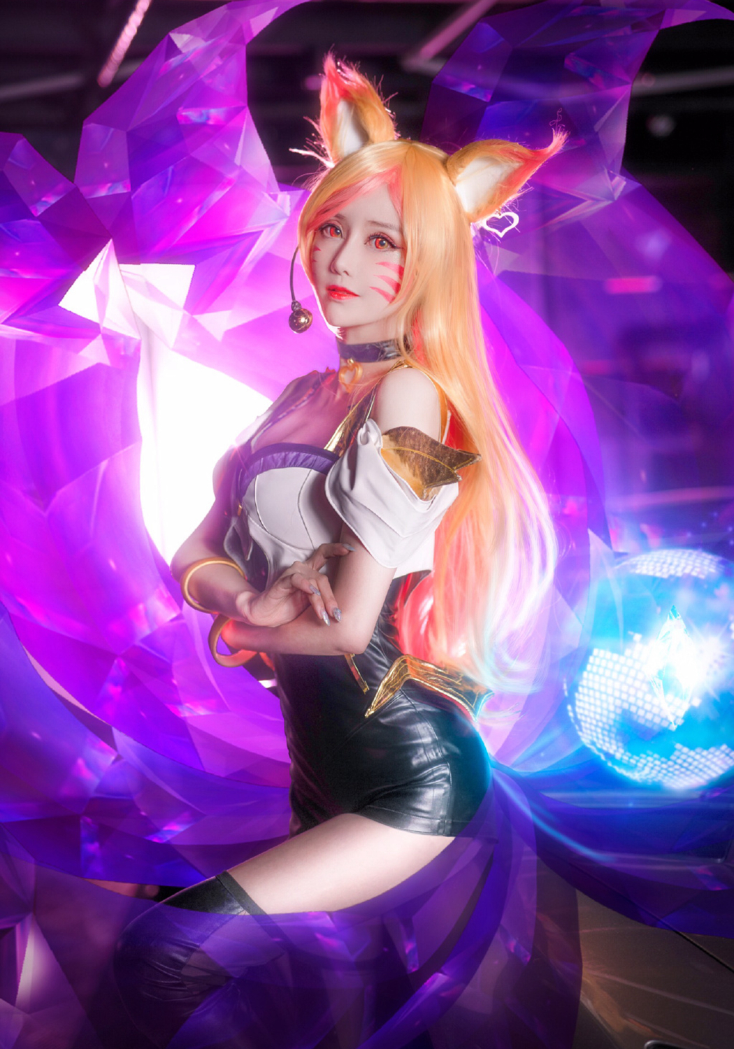 阿狸出镜 : 露儿大魔王 摄影:mirrorstudio风牙            办展的不