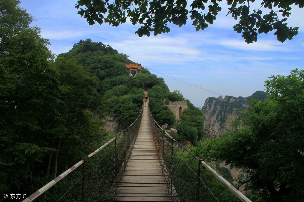 山西运城永济五老峰风光美丽,旅游的好去处!
