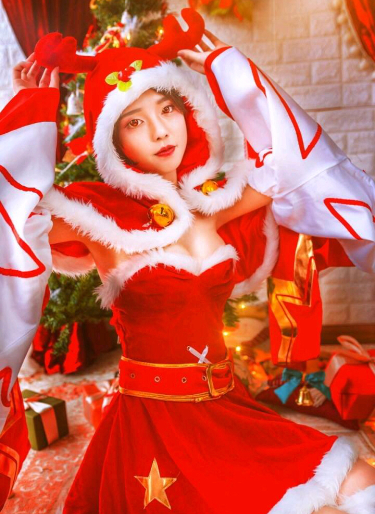 王者荣耀cosplay 圣诞貂蝉
