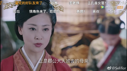 张茜在古装剧《独孤天下》中饰演王女史,年近50岁惨淡复出