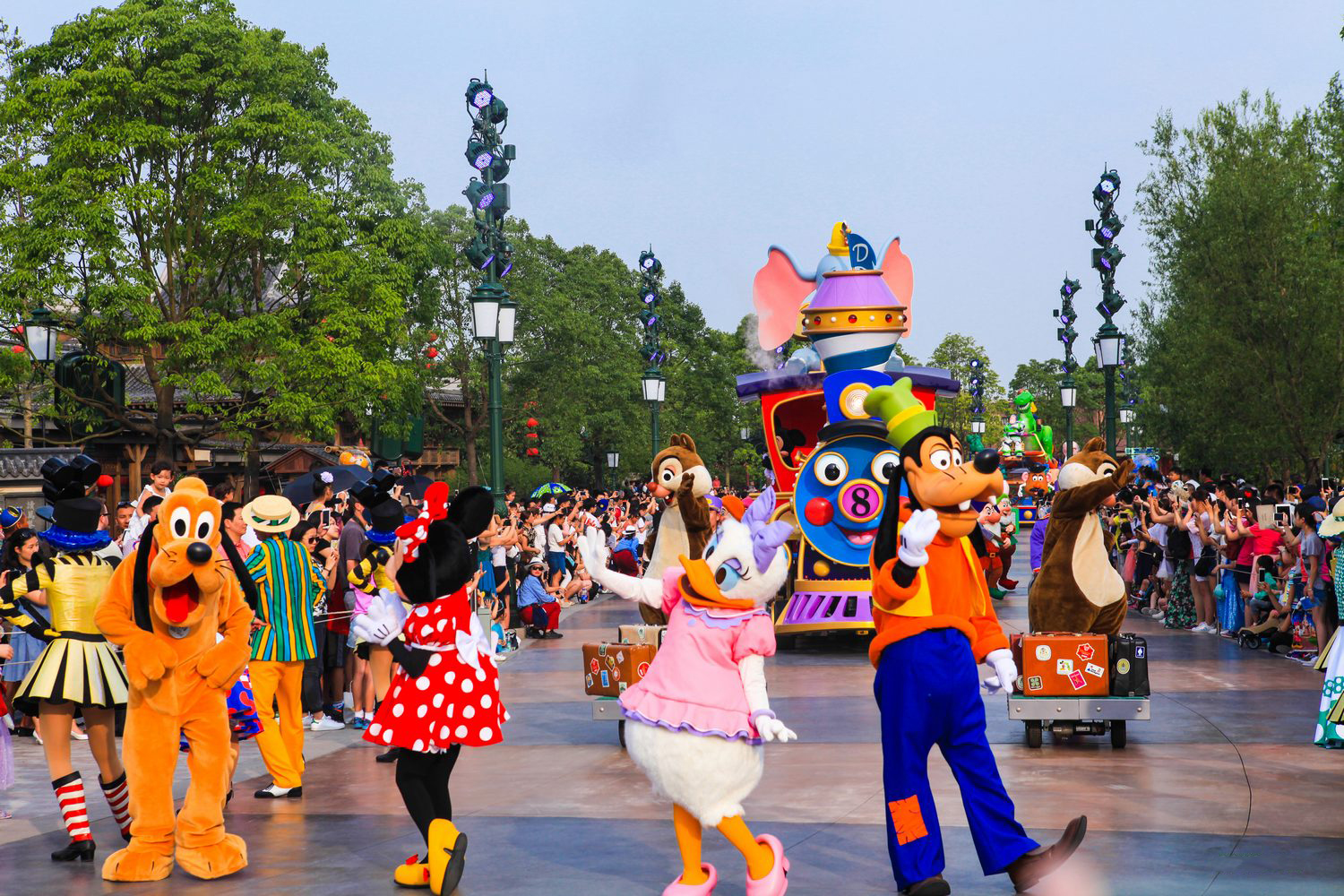 2019年上海迪士尼乐园风景实拍