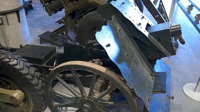 二战德国速射能手leig18式75毫米步兵炮,短粗的炮管略显呆萌