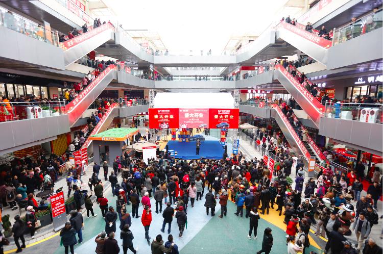 友豪万商城43万方整体开业 上万市民见证万州商贸业发展盛事