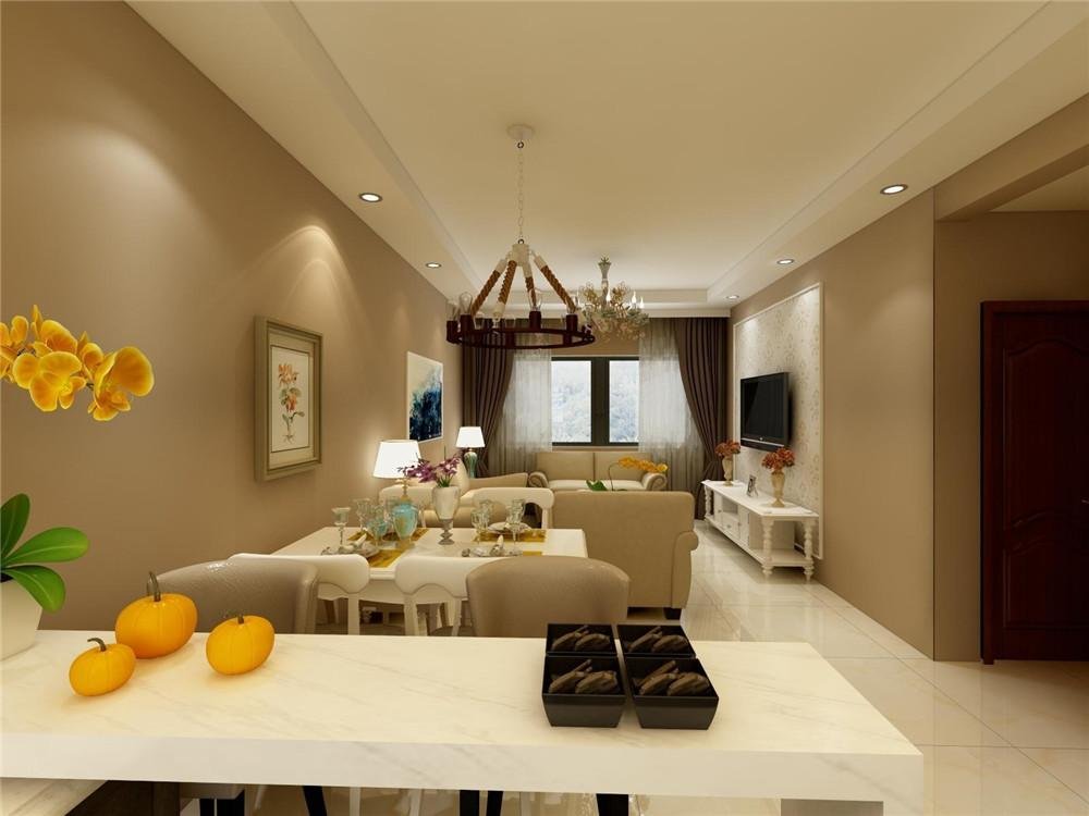 88平米,简约风格的房子如何装修?-丽景华庭装修