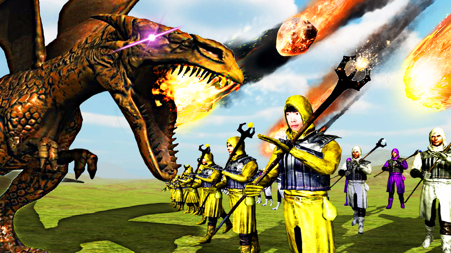 「屌德斯解说」野兽战争模拟器 全新魔法师和巨型喷火龙登场！