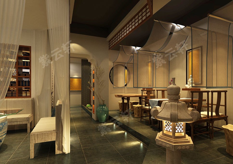 中式禅茶馆装修推荐,有茶中真意,得禅内玄机
