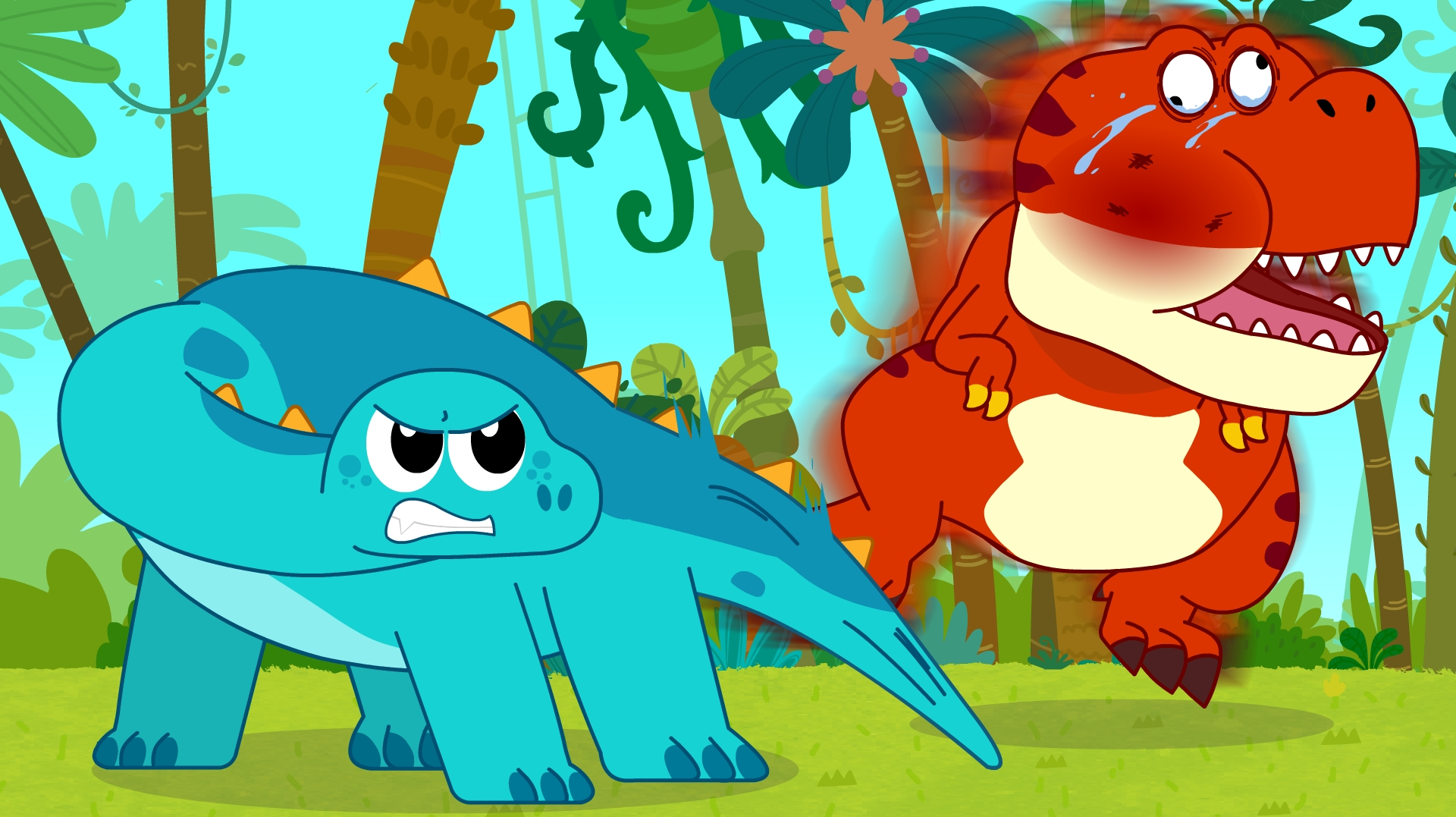 宝宝巴士之恐龙世界2—玩转大恐龙,打败霸王龙英雄记