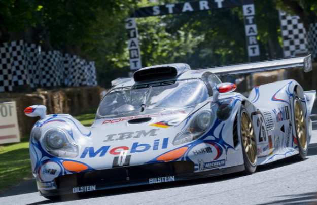 1998年保时捷911 gt1,一款拥有v6引擎的老年代轿跑车!